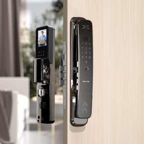 P15-全自动带电子屏猫眼视频云锁